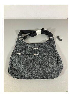 Baggallini Midnight Blossom Washable Crossbody Bag with RFID Wristlet - Women's